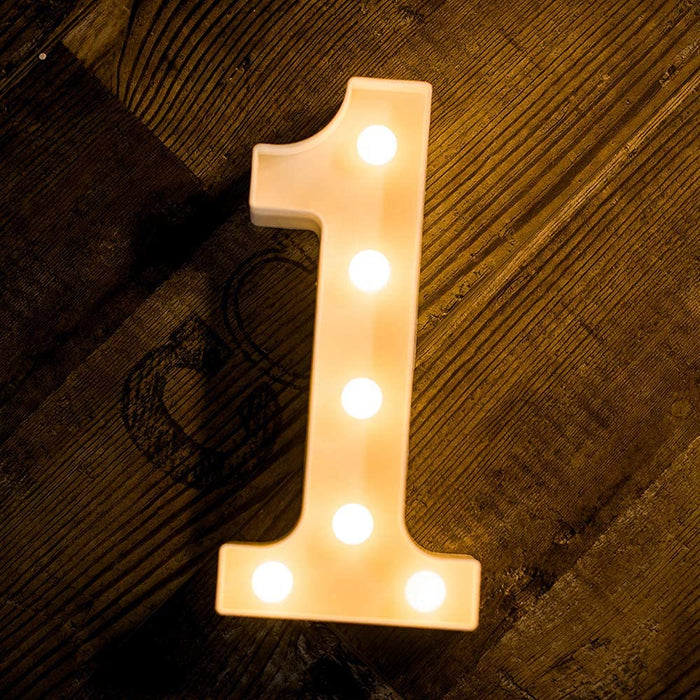 1 Pcs Marquee Alphabet Shaped Led Light - Asthetic Decorations Letter Light for Romantic Gift, Modernartmart