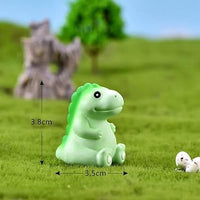 1 Set Dinosaur Miniature Set for Unique Gift, Home, Bedroom,Modernartmart