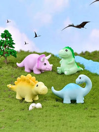 1 Set Dinosaur Miniature Set for Unique Gift, Home, Bedroom,Modernartmart