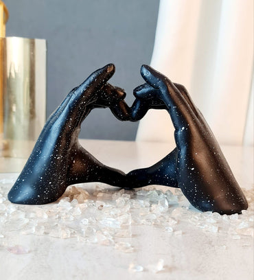 1 pc Heart Shape Resin Showpiece, Love, Home Decor Showpiece,Modernartmart