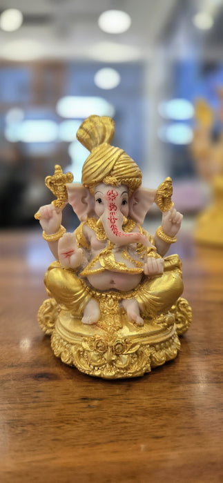 1 Piece Idol Shree Ganesh Murti - Ganesha for Home Decor Ganpati Decoration for Lord Pooja, Modernartmart