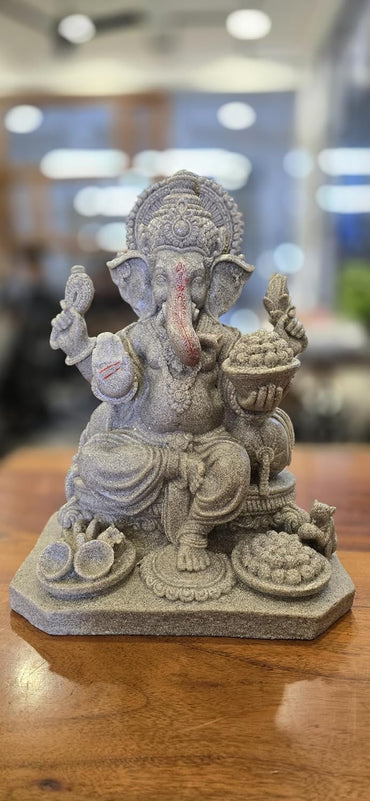 1 Piece Idol Shree Ganesh Murti - Ganesha for Home Decor Ganpati Decoration for Lord Pooja,Modernartmart