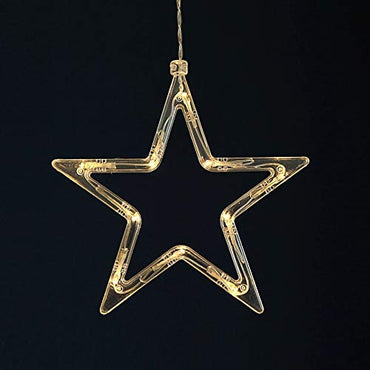 1 Piece Acrylic Fairy Star Curtain LED Light - Perfect for Home, Festivals, Events,modernartmart