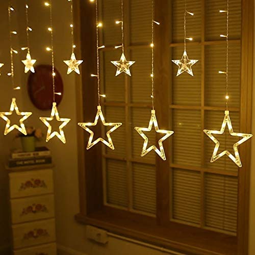 1 Piece Acrylic Fairy Star Curtain LED Light - Perfect for Home, Festivals, Events,modernartmart