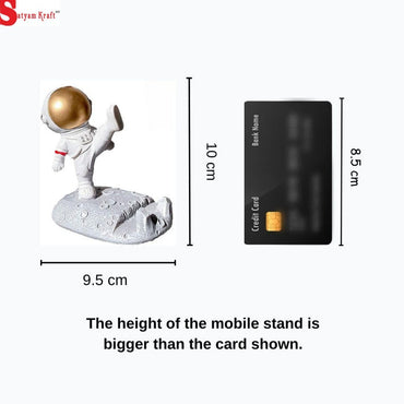 1 Pc Mobile Stand Cool Astronaut Design Mobile Holder, Fun 3D Design,Modernartmart