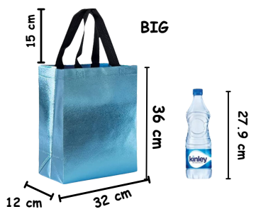 12 pcs Big Size Non Woven Fabric Bag With Handle 32 x 36 cm Gift Paper bag, Carry Bags,Modernartmart