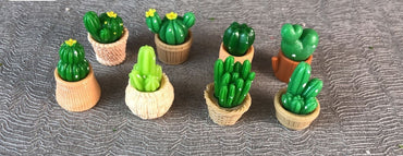 1 Cactus set Outdoor Fairy Garden Accessories Miniatures,Mini garden decor,Modernartmart