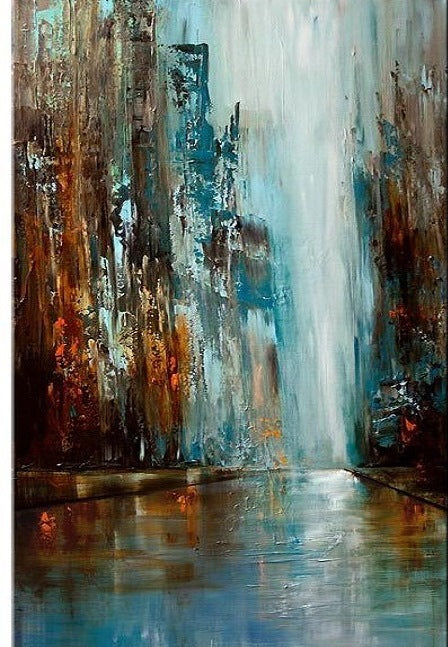 Abstrct art Season Scenery Canvas Wall Painting Print ,Modern art mart