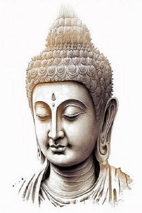 budhha painting canvas art, wall art Print,Modern art mart