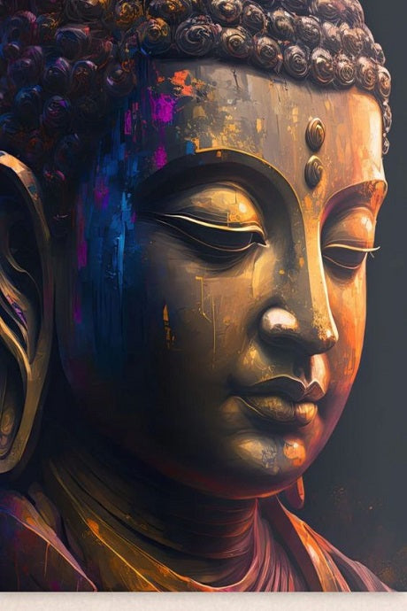 lovely budhha painting ART Print,Modern art mart