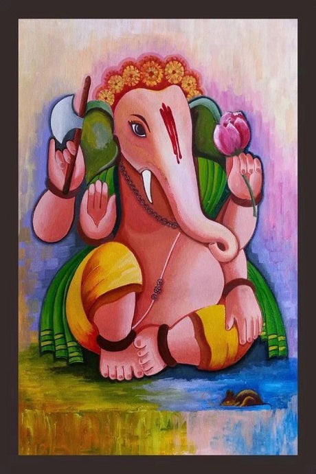 GANESHA PAINTING