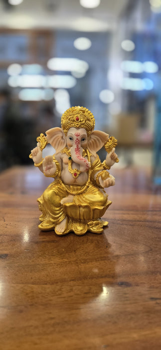 1 Piece Idol Shree Ganesh Murti - Ganesha for Home Decor Ganpati Decoration for Lord Pooja, Modernartmart