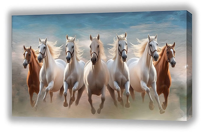 Horse painting-acrylic painting Print,wall painting,modern art mart